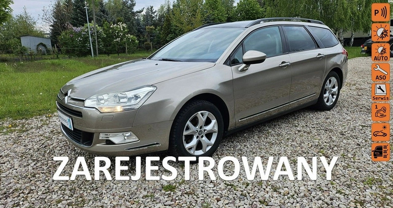 citroen c5 Citroen C5 cena 19998 przebieg: 265000, rok produkcji 2009 z Jaworzno